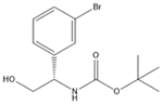 (S)-（1-(3-溴苯基)-2-羥乙基）氨基甲酸叔丁酯