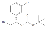 (S)-(1-(3-氯苯基)-2-羥乙基)氨基甲酸叔丁酯 