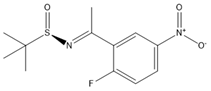 [N(E),S(R)]-N-(1-(2-氟-5-硝基苯)亞乙基)-2-甲基丙烷-2-亞磺酰胺