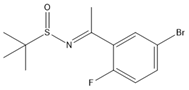 N(E)-N-(1-(5-溴-2-氟苯)亞乙基)-2-甲基丙烷-2-亞磺酰胺 