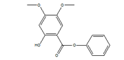 2-羥基-4,5-二甲氧基苯甲酸苯酯