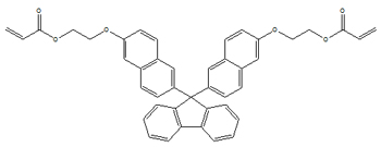 9,9-雙[2-(2-丙烯酰基氧基乙氧基) 萘-6-基] 芴