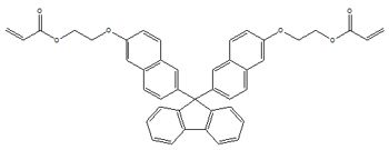 9,9-雙[2-(2-丙烯酰基氧基乙氧基) 萘-6-基] 芴